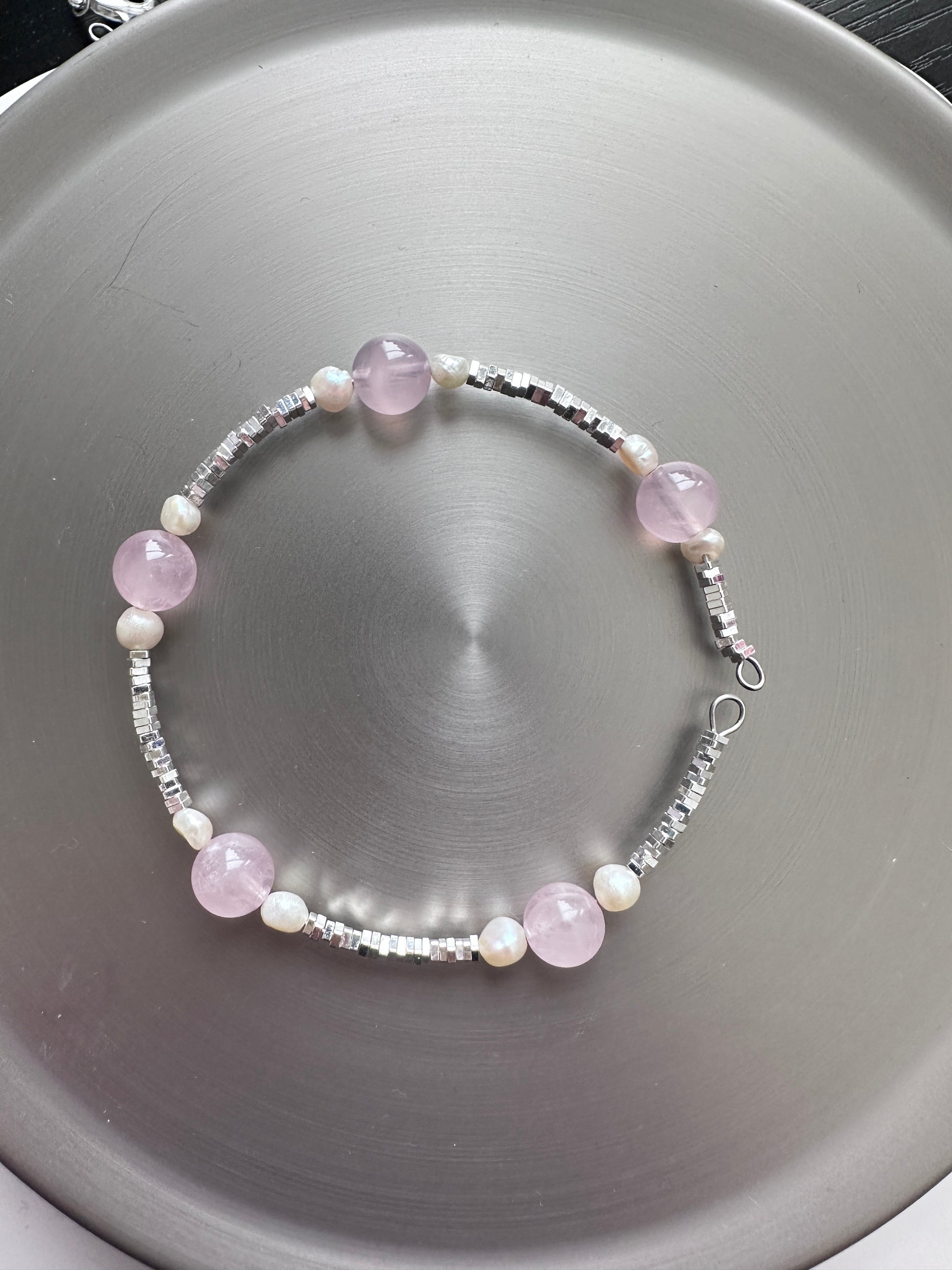 Rose Quartz and Pearl CF0008